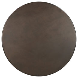 Oswego Round 30-inch Pub Height Bistro Bar Table Dark Russet