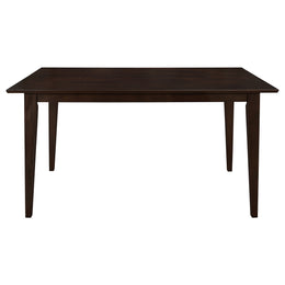 Gabriel Rectangular 59-inch Dining Set Cappuccino