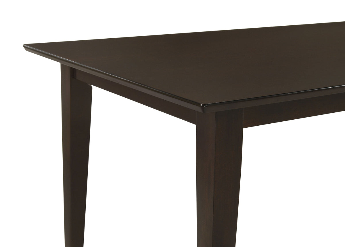Gabriel Rectangular 59-inch Dining Set Cappuccino