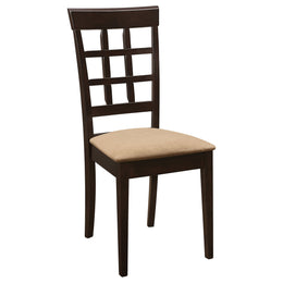 Gabriel Rectangular 59-inch Dining Set Cappuccino