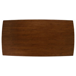 Malone Rectangular Dining Table Set Dark Walnut