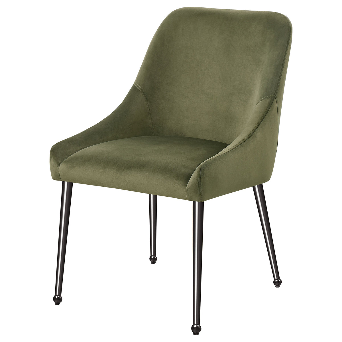 Mayette Upholstered Dining Side Chair Blue (Set of 2)