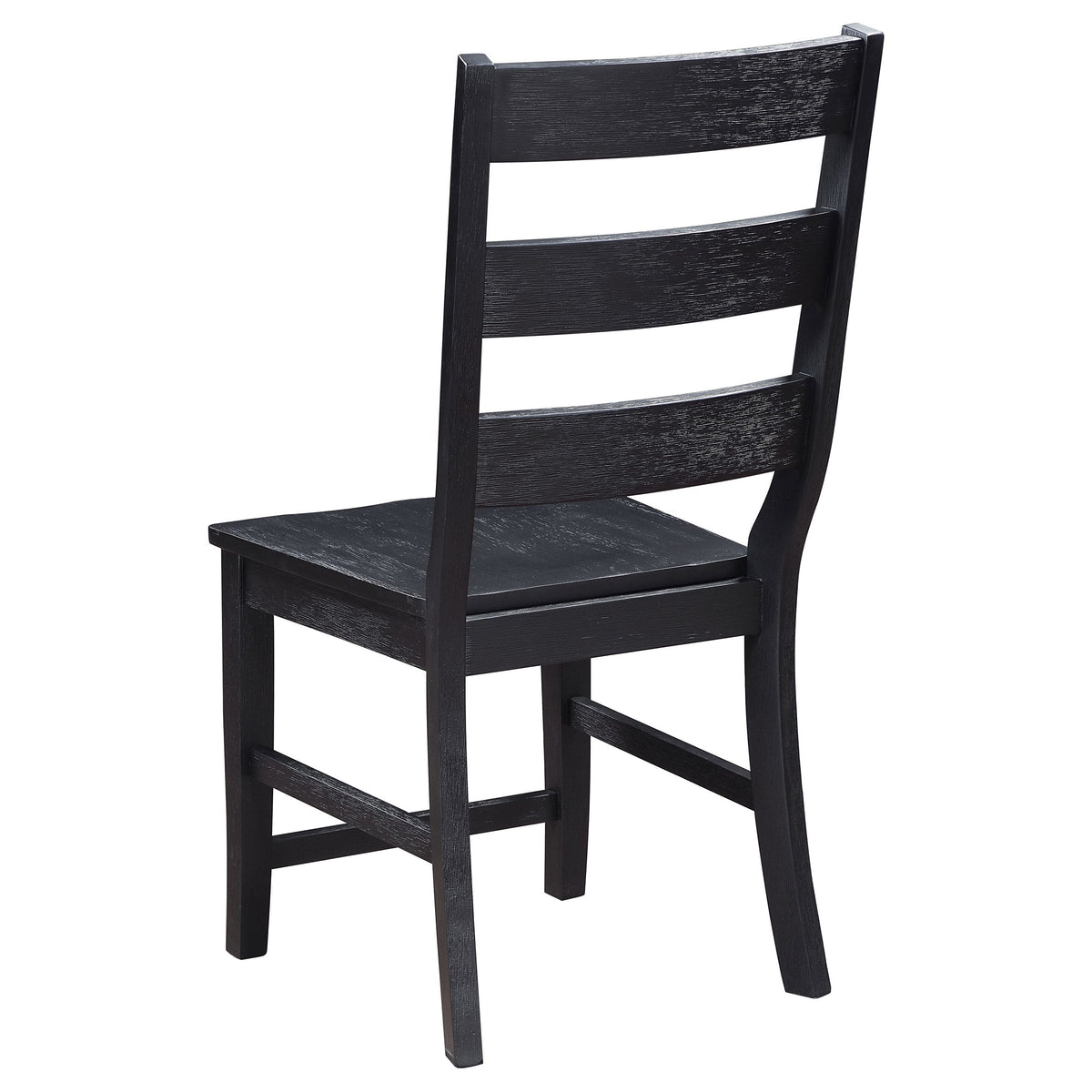 Newport Rectangular Trestle Dining Table Set Black