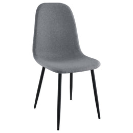Dennison Rectangular Dining Table Set Grey