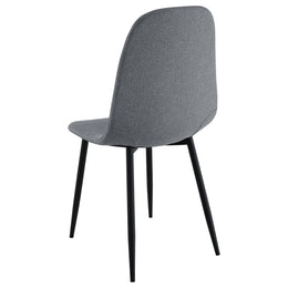 Dennison Rectangular Dining Table Set Grey