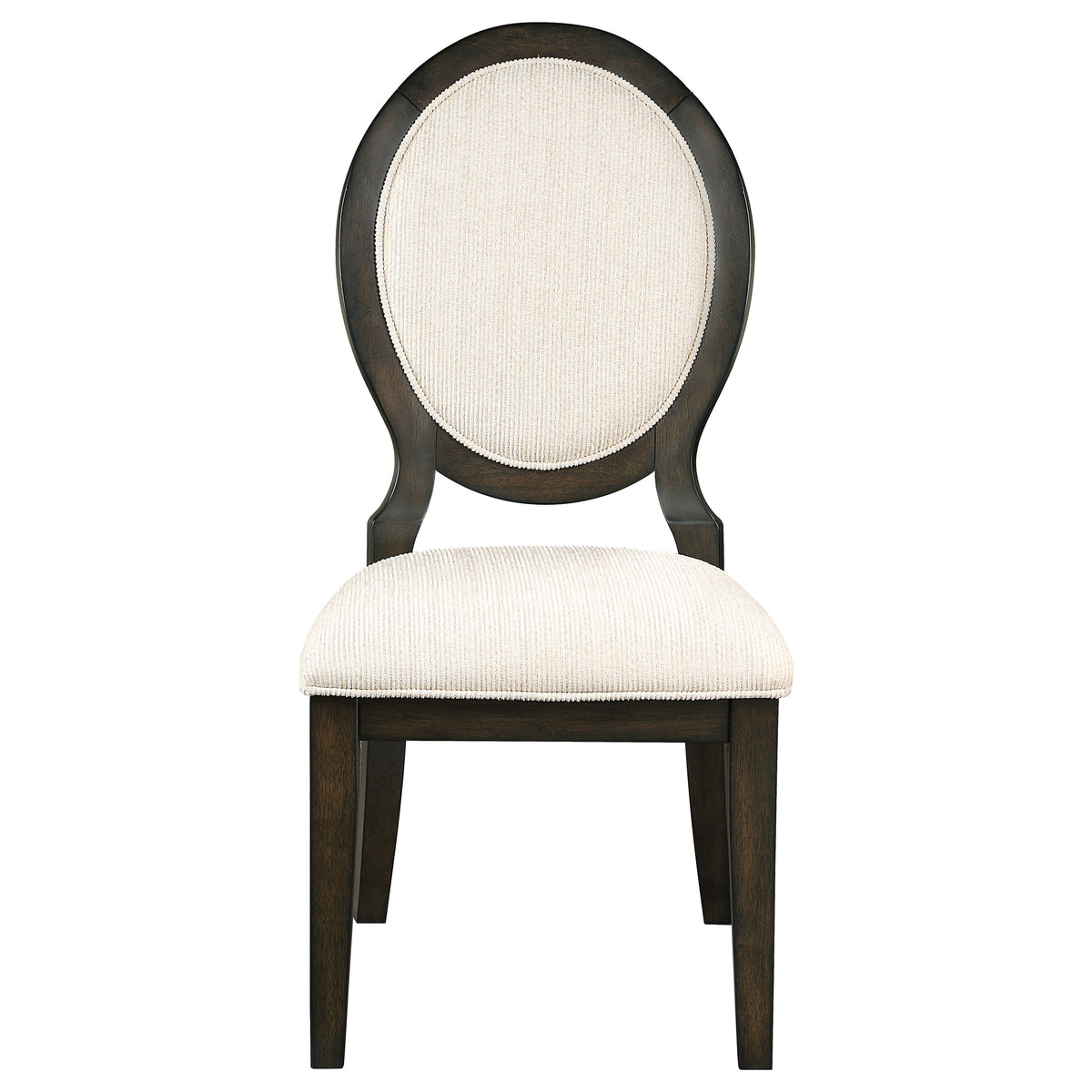 Twyla Round Wood Dining Room Table Set Dark Cocoa