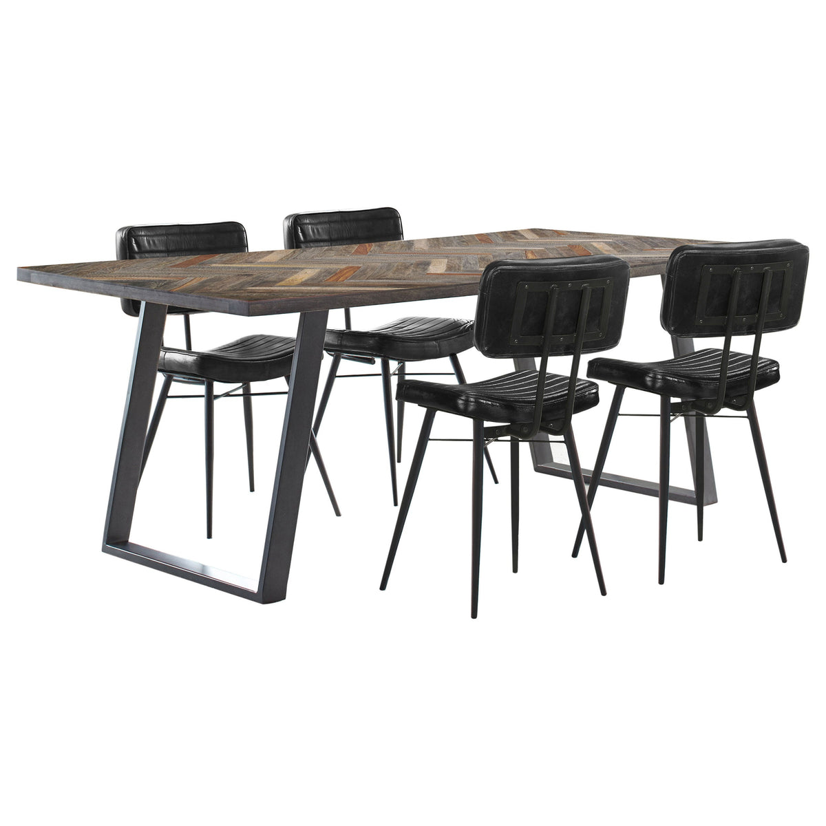 Misty Rectangular Dining Set Sheesham and Camel