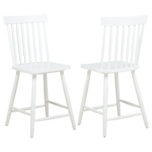 Andrews Windsor Counter Height Dining Side Chair (Set of 2)