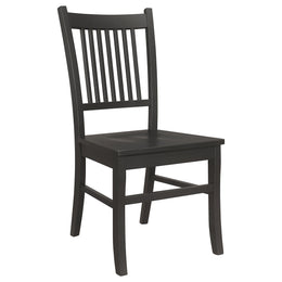 Marbrisa Rectangular Dining Table Set Matte Black
