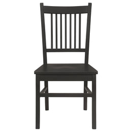 Marbrisa Rectangular Dining Table Set Matte Black
