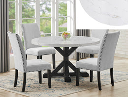 Vance Faux Marble Dining Sets