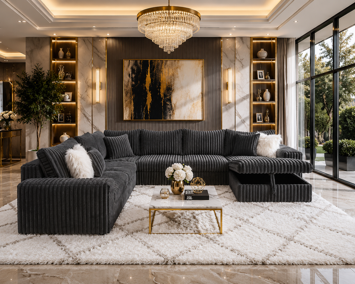 Sonic Sectional With Pull-Out Bed