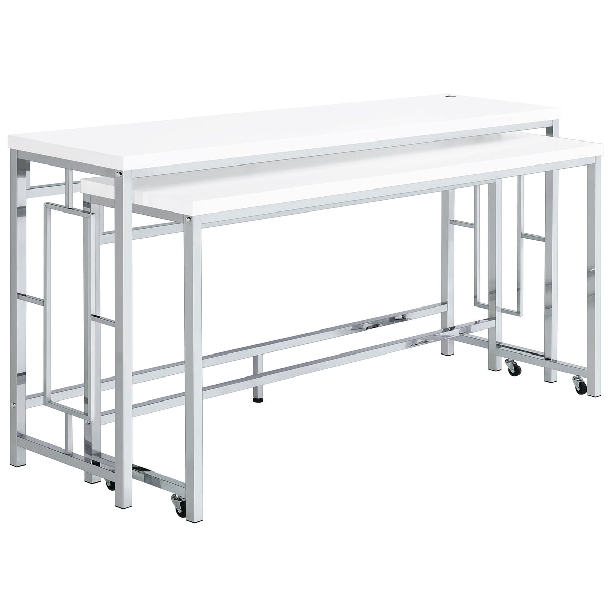 Jackson Multipurpose Counter Height Table Set White
