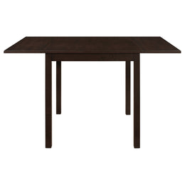 Kelso Rectangular 52-inch Extension Dining Table Cappuccino