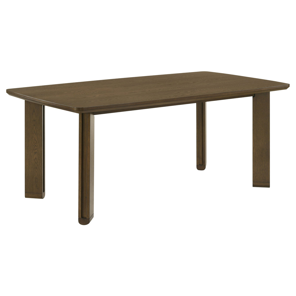 Ottowa Rectangular Wood Dining Room Table Set Brown