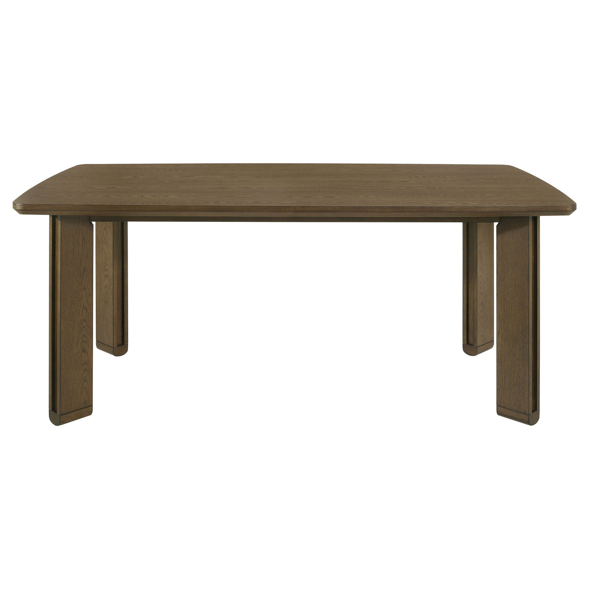 Ottowa Rectangular Wood Dining Room Table Set Brown
