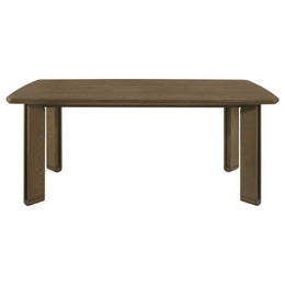 Ottowa Rectangular Wood Dining Room Table Set Brown