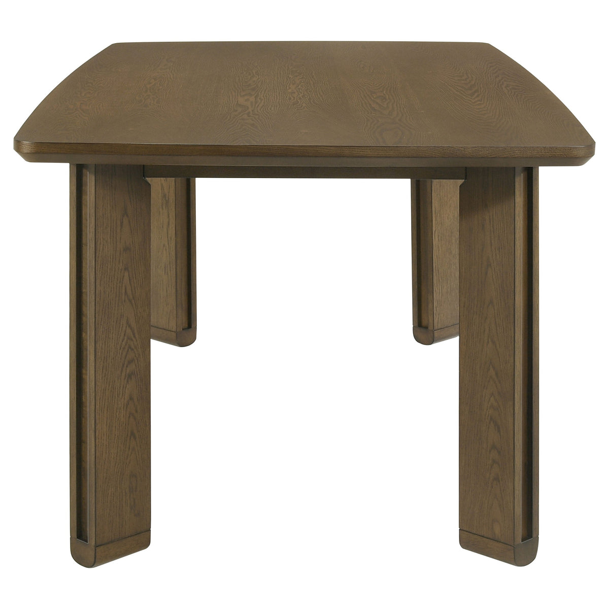 Ottowa Rectangular Wood Dining Room Table Set Brown