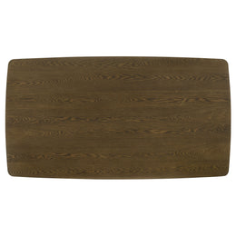 Ottowa Rectangular Wood Dining Room Table Set Brown