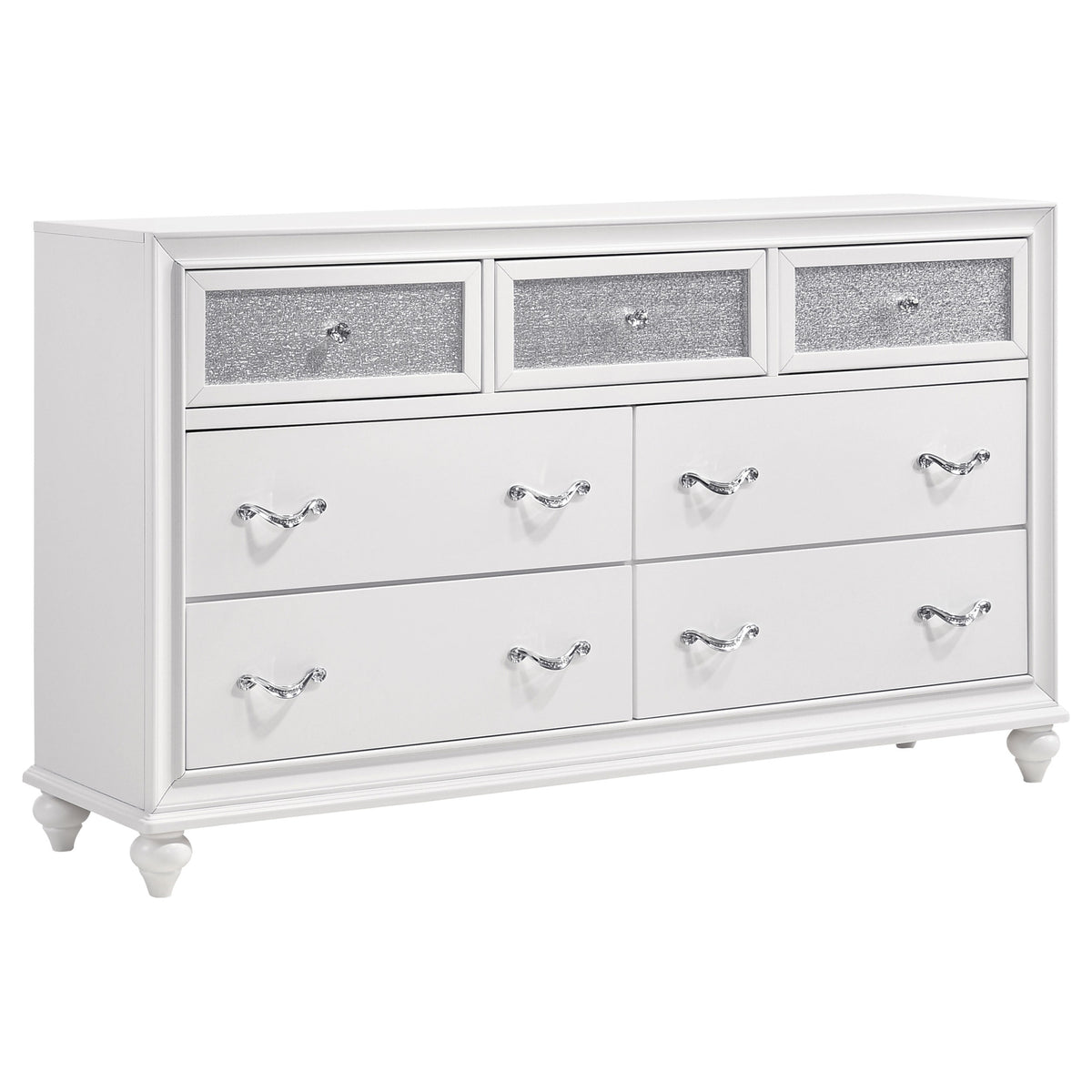 Barzini 4-piece Bedroom Set White