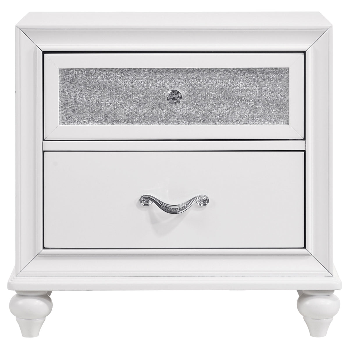 Barzini 4-piece Bedroom Set White