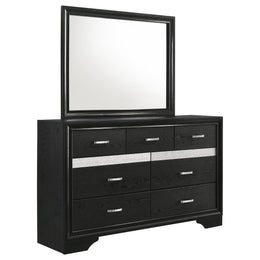 Miranda 7-drawer Dresser Black