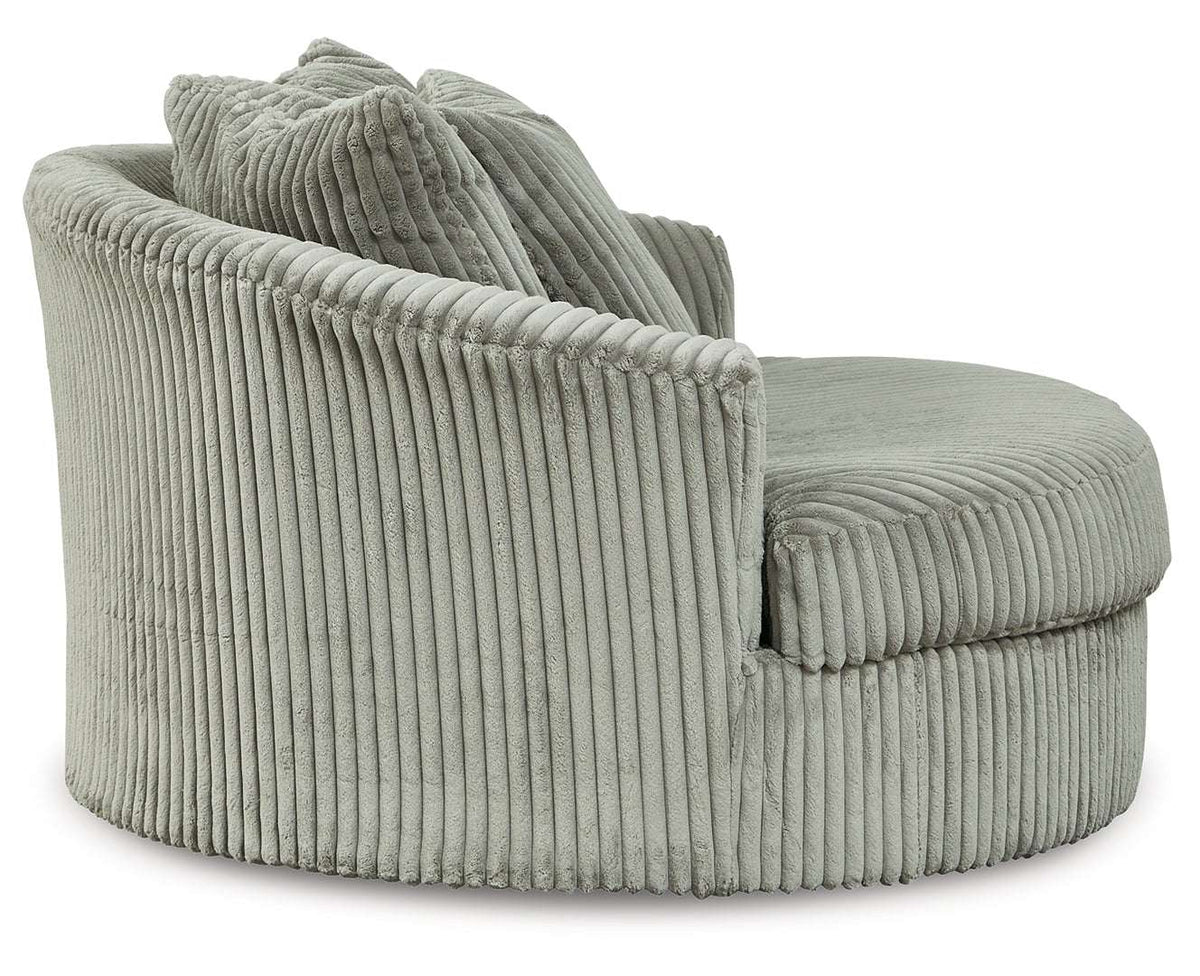 Lindyn Oversized Swivel Accent Chair