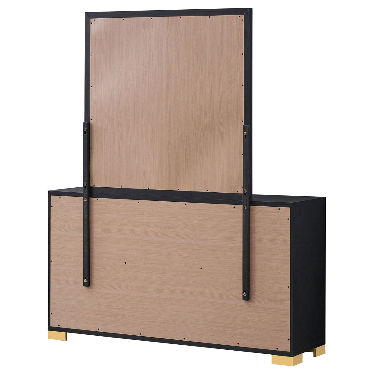 Marceline 6-drawer Dresser Black