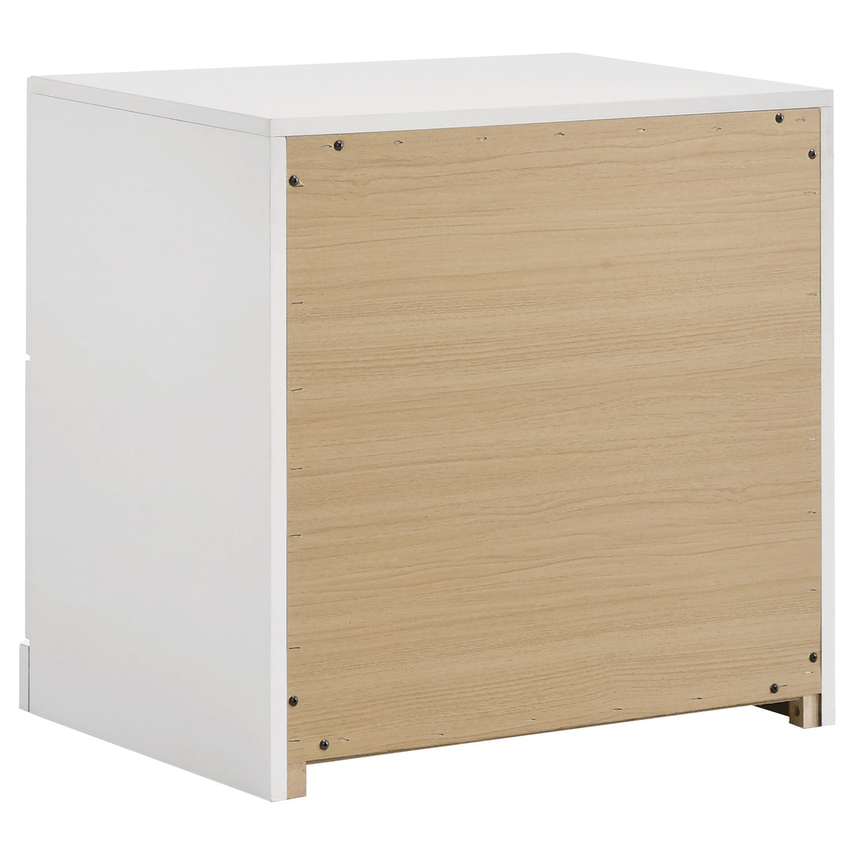 Ines Bedroom Set Grey/Navy and White High Gloss