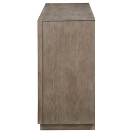 Durango 8-drawer Dresser and Mirror Taupe Oak