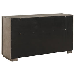Durango 8-drawer Dresser and Mirror Taupe Oak