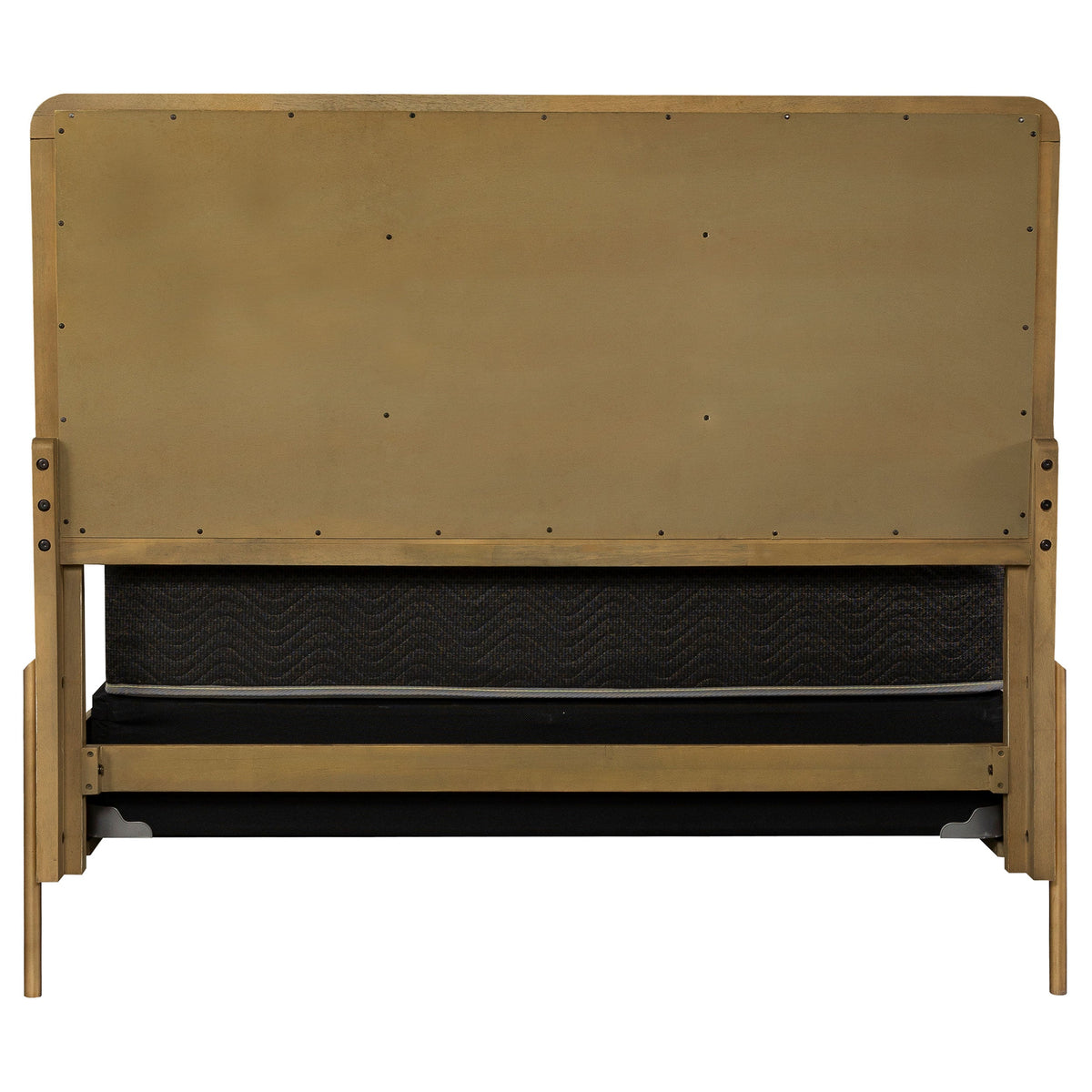 Arini RattanPanel Bed Sand Wash and Natural