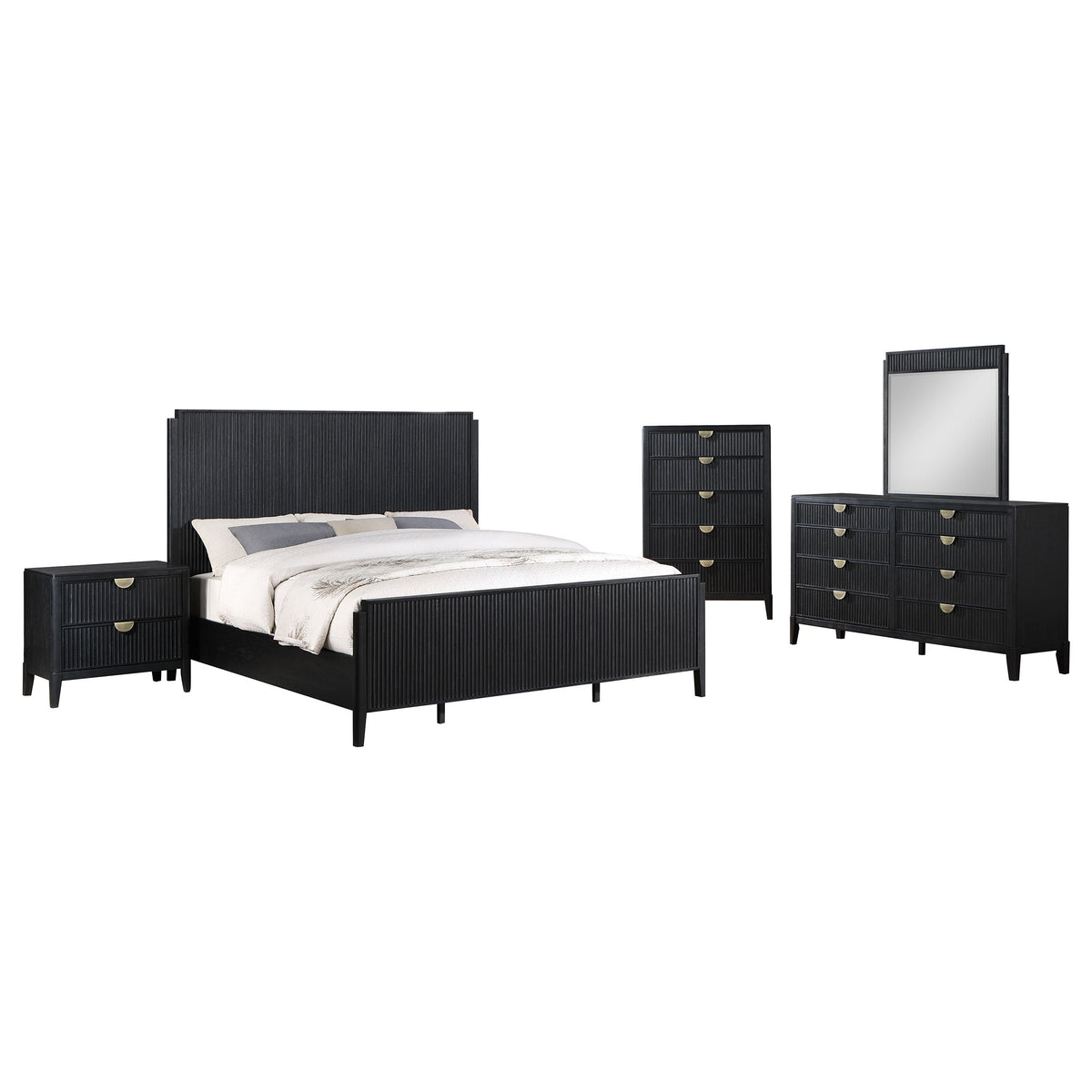 Brookmead California King Bedroom Set Black