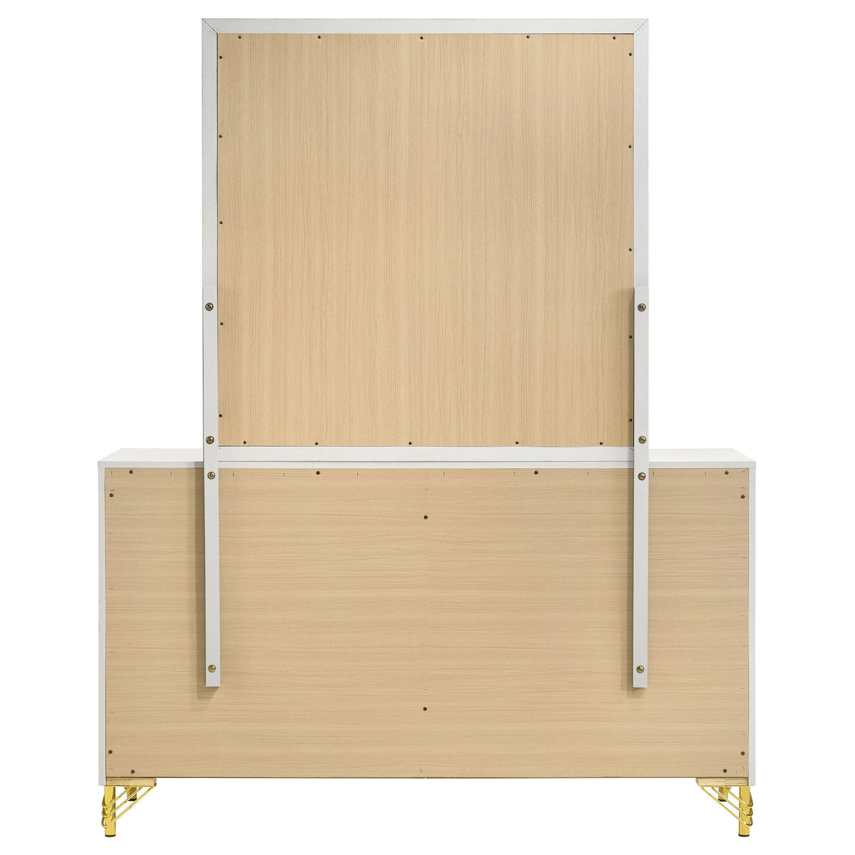Lucia 6-drawer Dresser Cabinet White