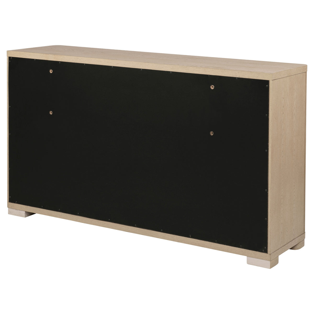 Ladera 6-drawer Bedroom Dresser and Mirror Light Elm