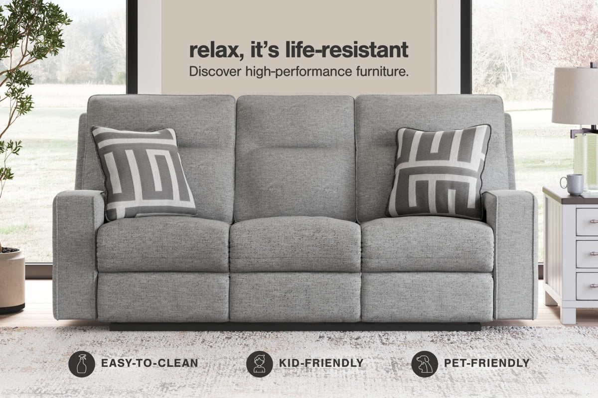 Biscoe Sofa Loveseat and Recliner
