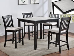 Henderson 5Pk Counter Dining Sets Drift Wood