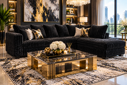 S300 Gia Sectional (Black)