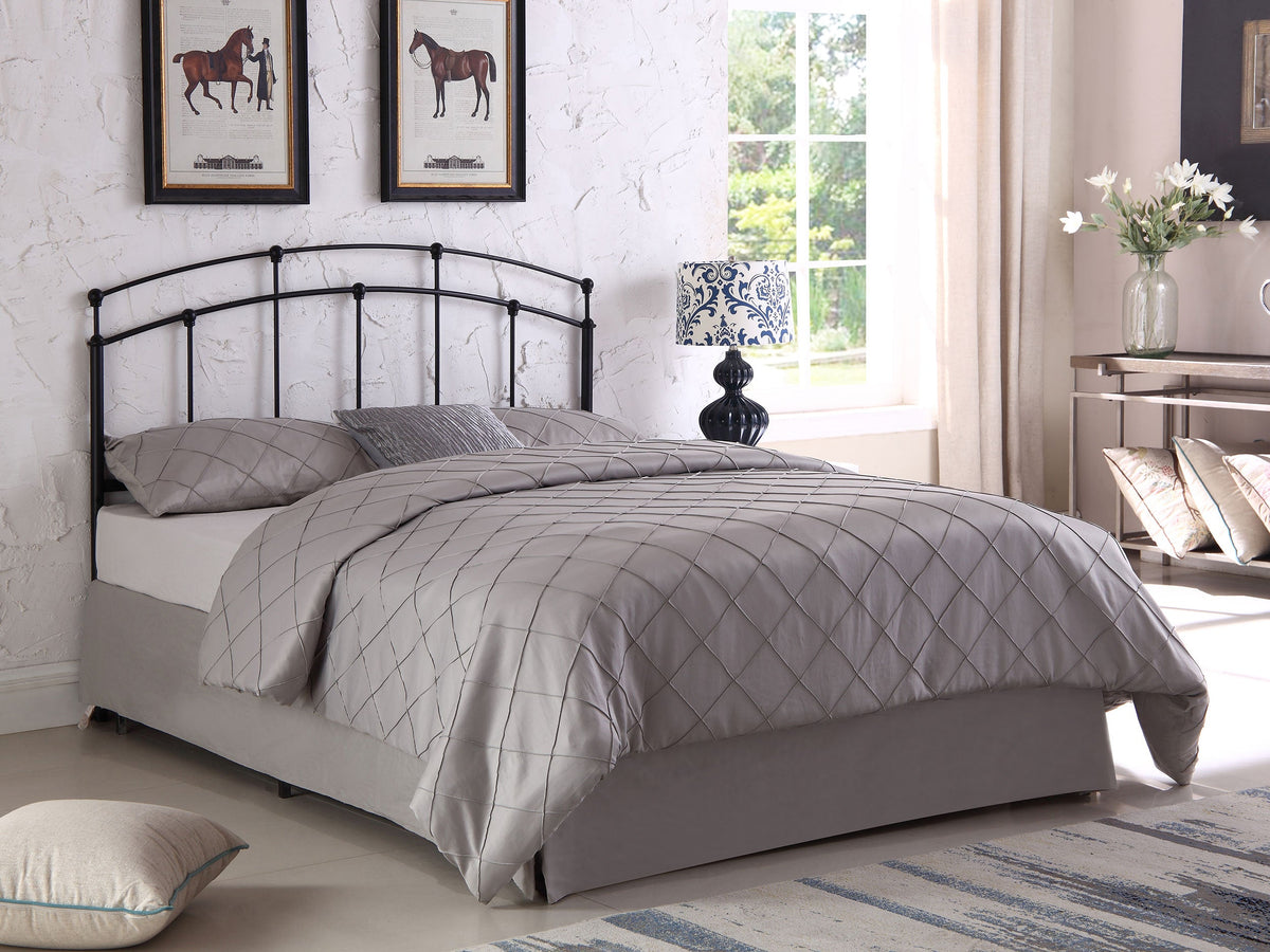 Bryant Metal or Open Frame Headboard Black