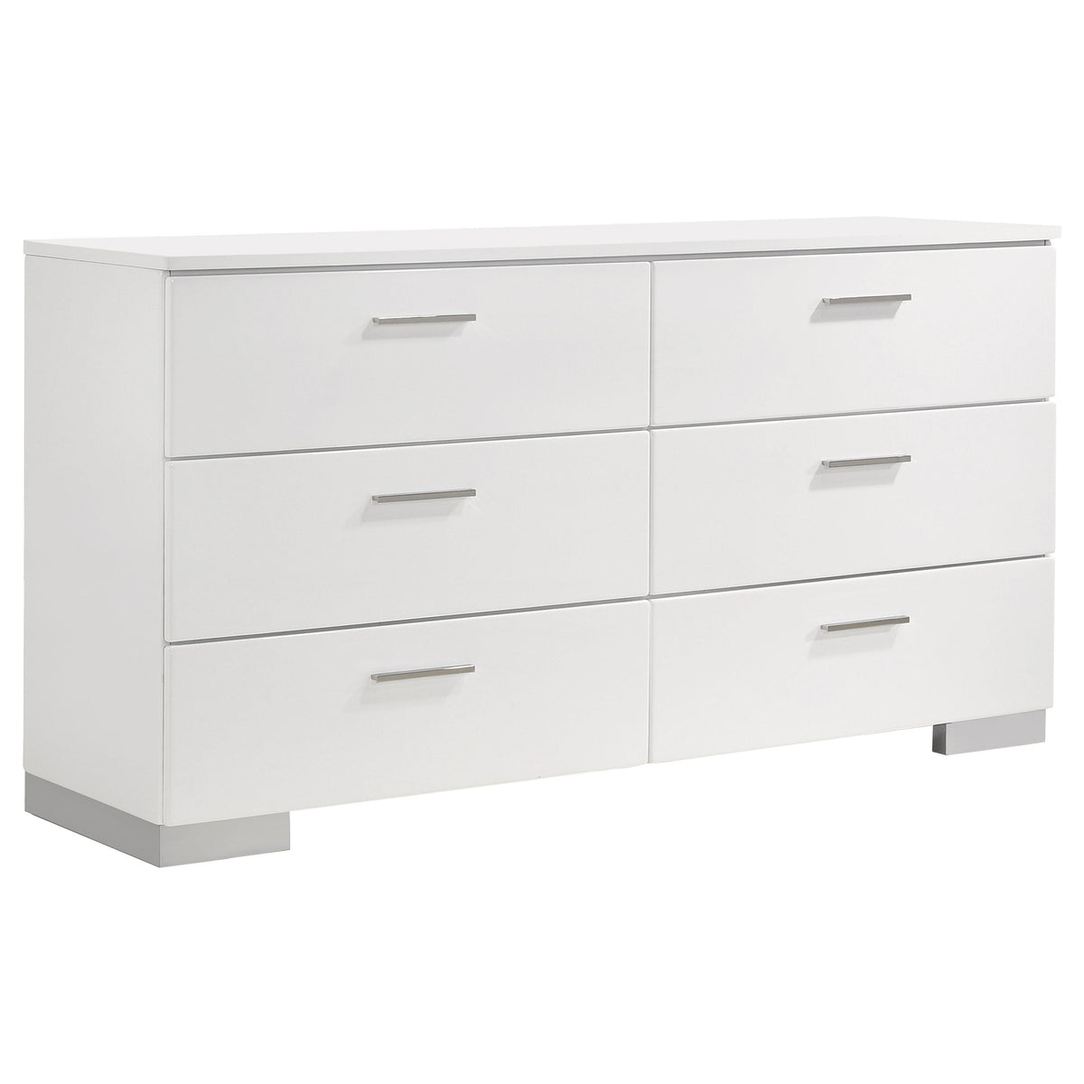 Jeremaine California King Bedroom Set White
