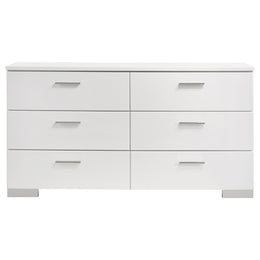 Jeremaine California King Bedroom Set White