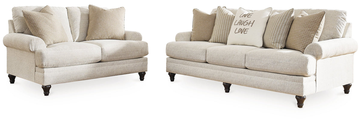 Valerani Sofa, Loveseat, Chair and Ottoman
