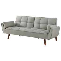Caufield Upholstered Convertible Sofa Bed Turquoise Blue