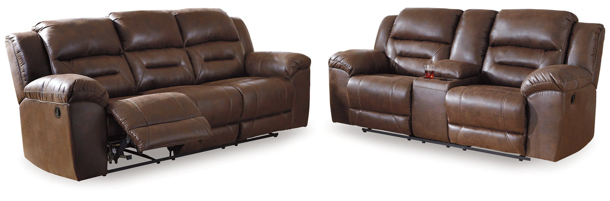 Stoneland Sofa, Loveseat and Recliner