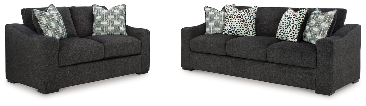 Wryenlynn Sofa, Loveseat, Chair and Ottoman