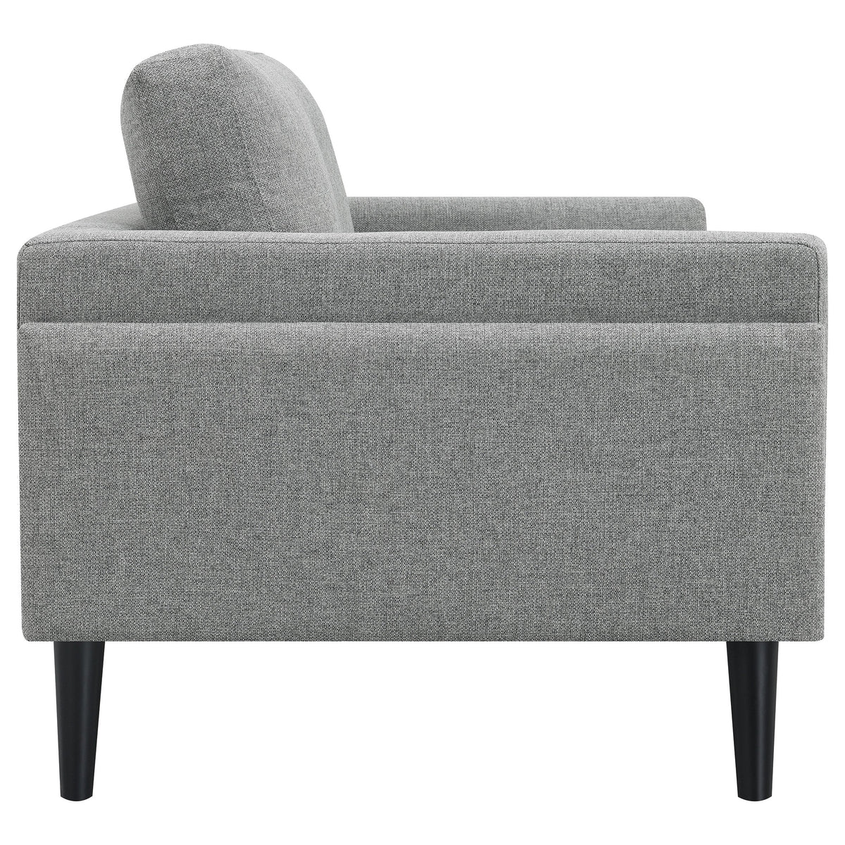Rilynn Upholstered Track Arm Loveseat Brown