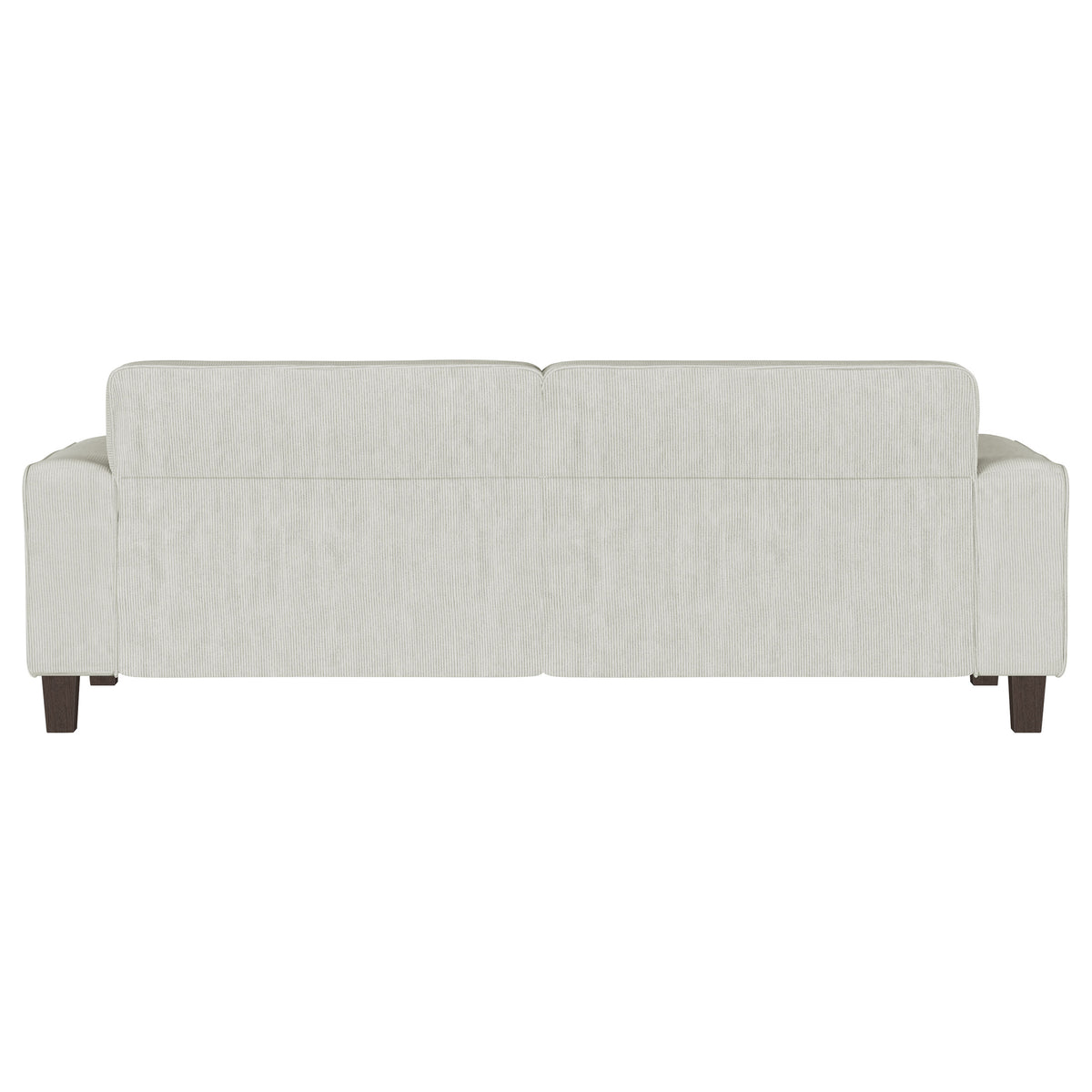 Deerhurst Upholstered Track Arm Tufted Sofa Greige