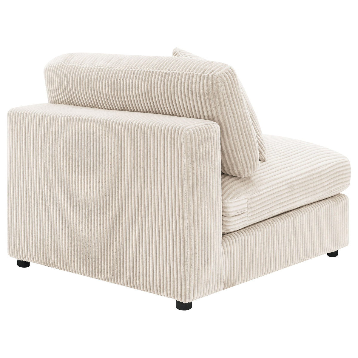 Blaine Upholstered Armless Chair Sand