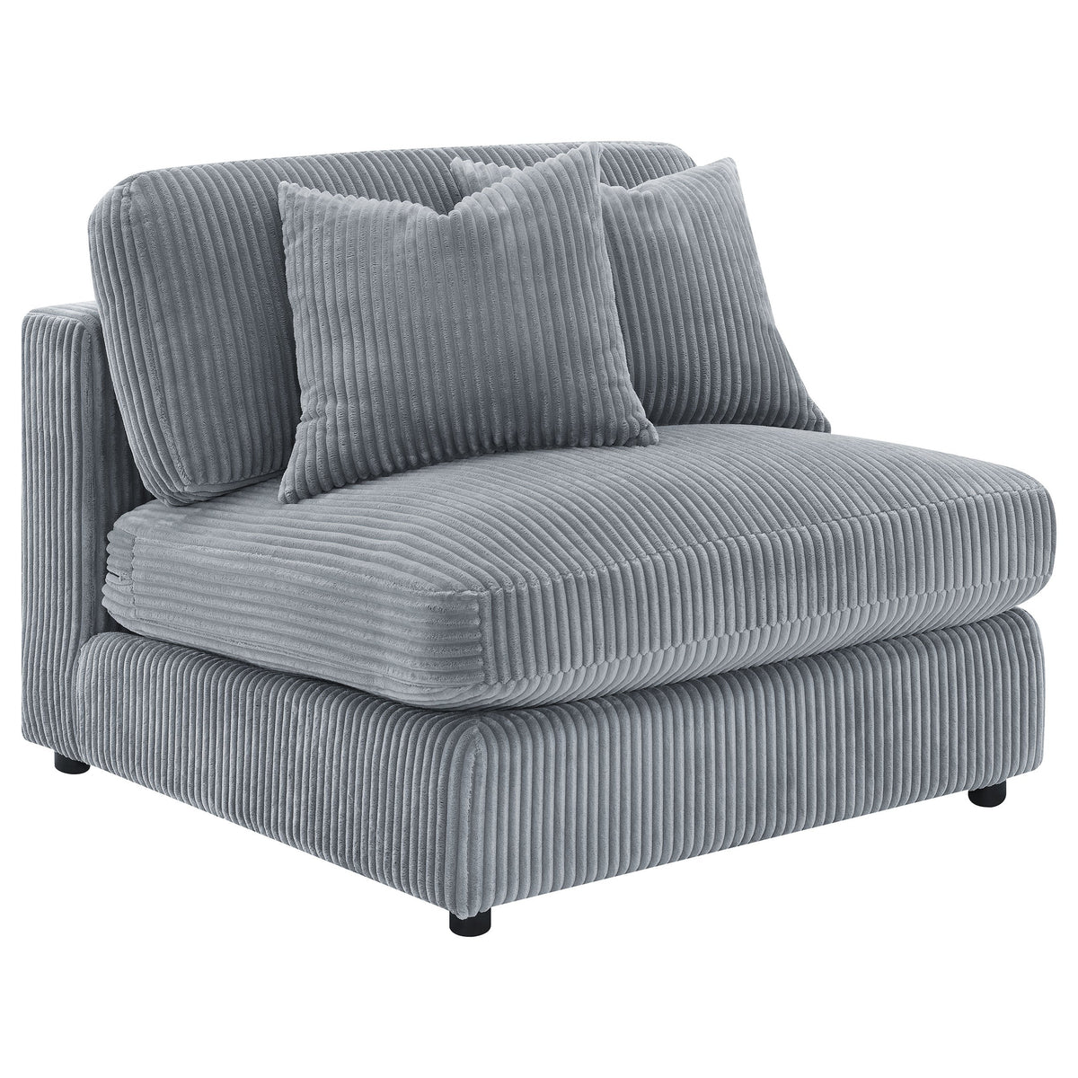 Blaine Upholstered Armless Chair Sand