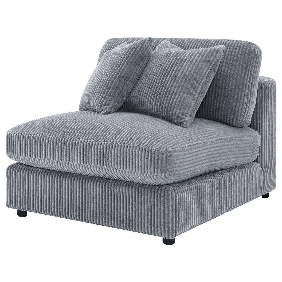 Blaine Upholstered Armless Chair Sand